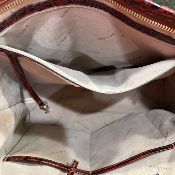 Brahmin Pecan Melbourne leather bag - Picture 7 of 7